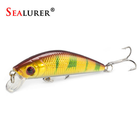 1PCS 3D Eyes Fishing Lure Minnow
