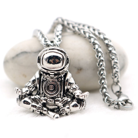 Astronaut Pendant Necklace