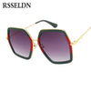 Women Hexagon Sunglasses