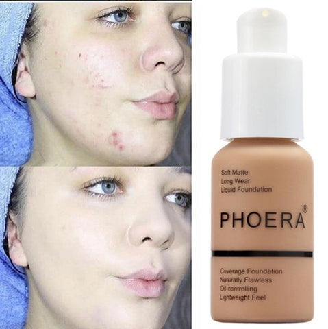 Soft Matte Full Coverage Liquid Foundation