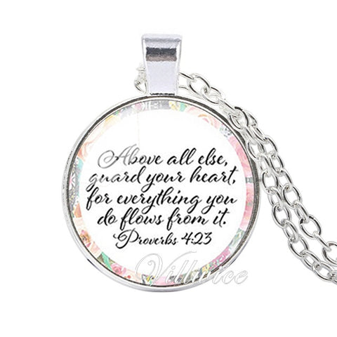 Bible Quote Necklace