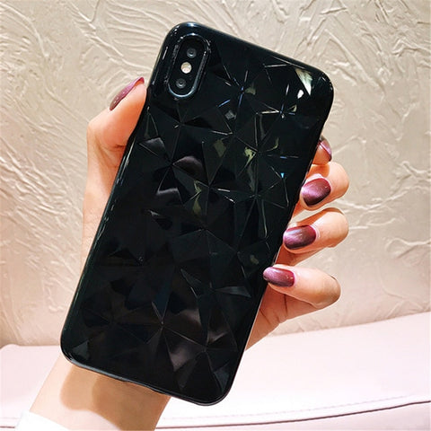 Lovebay Diamond Texture Case For iPhone