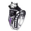 Skull Vintage Zirconia Ring