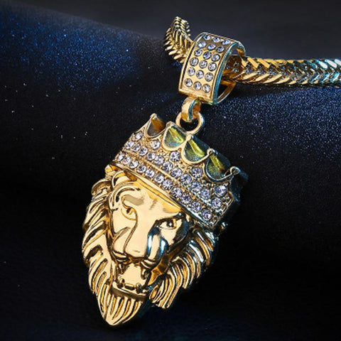 Lion Pendant Necklace