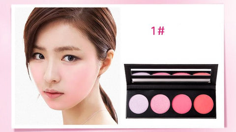 4 Color Eye Shadow Shampoo Powder